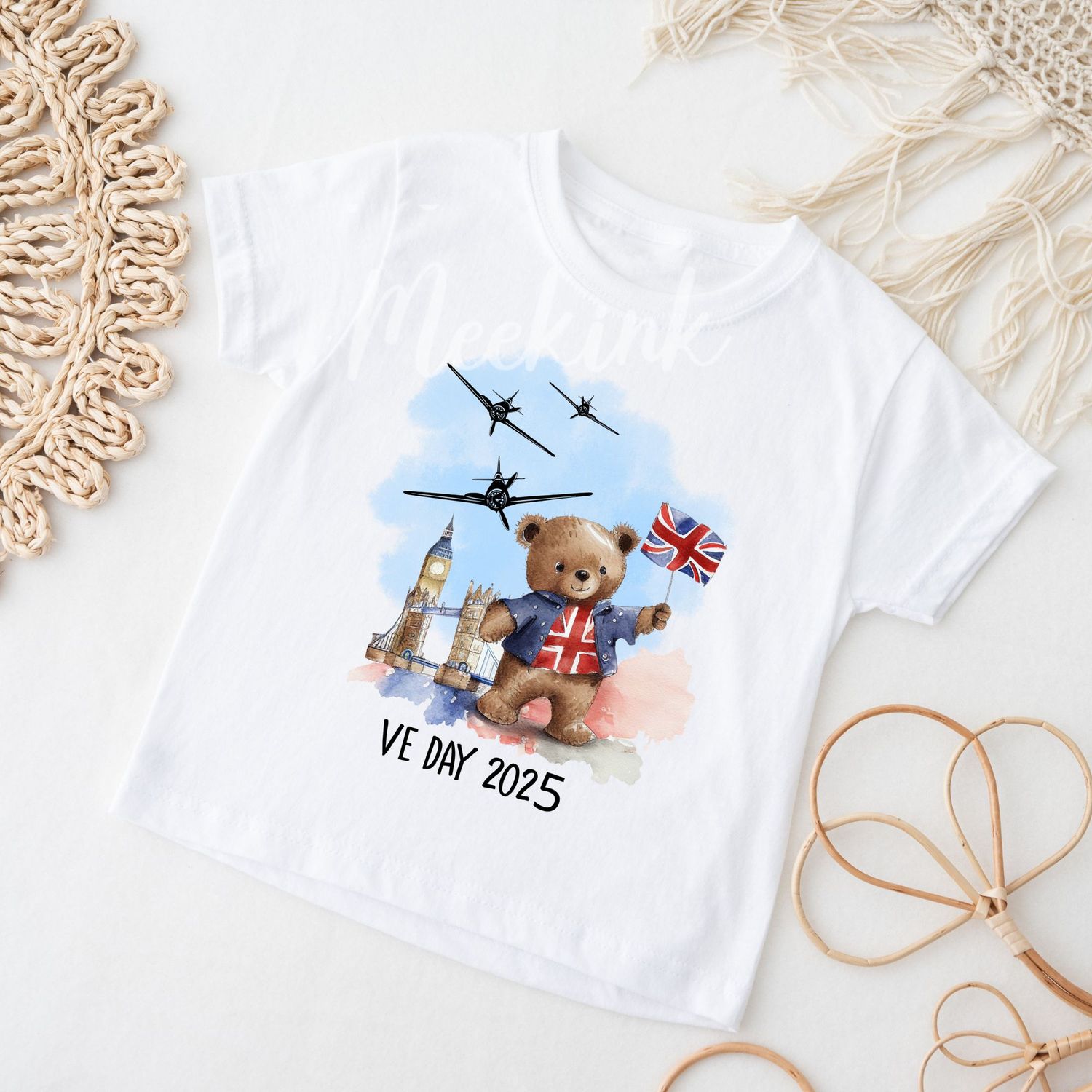 VE DAY Kids Design 2 DTF Decal