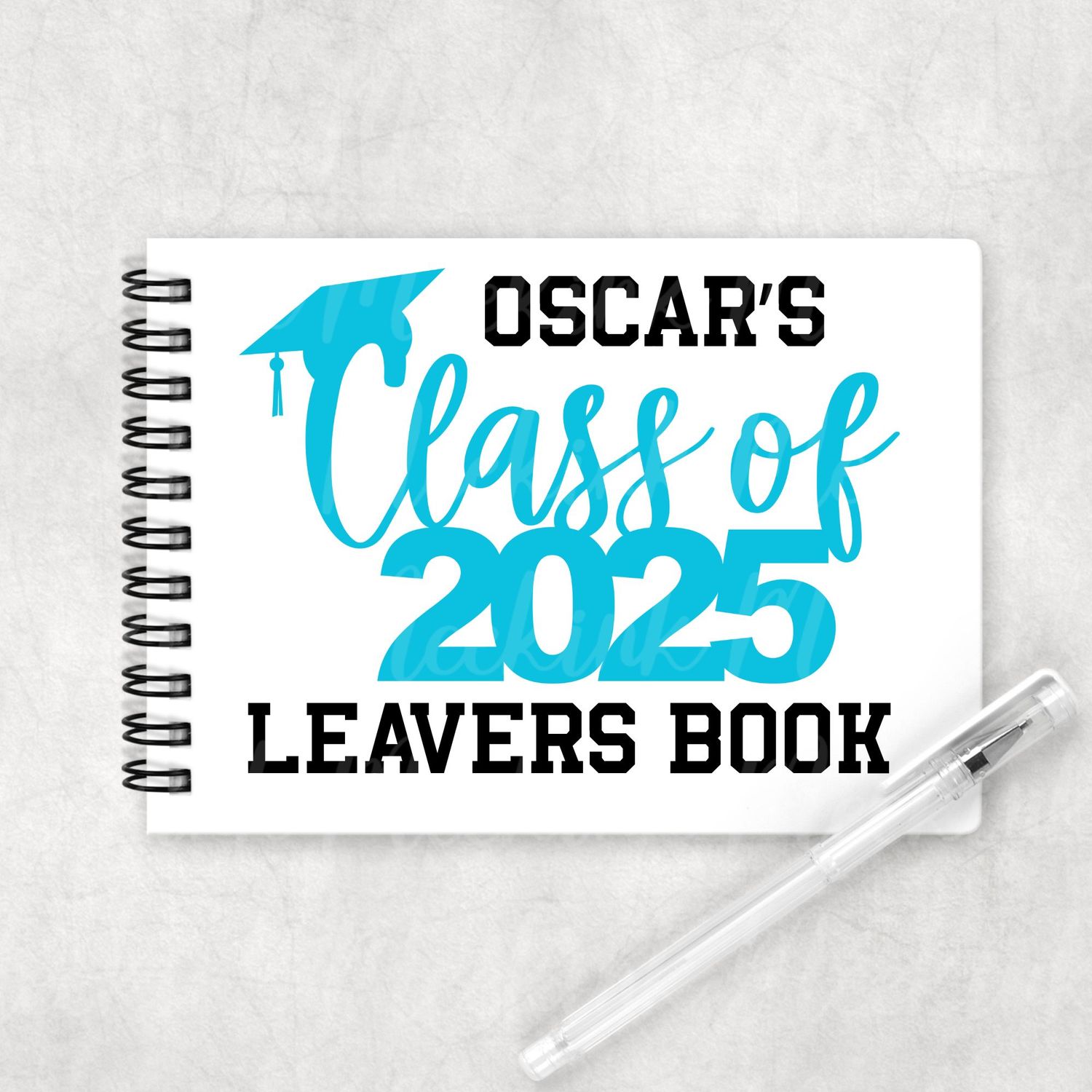 Class Of 2025 Blue UVDTF Decal