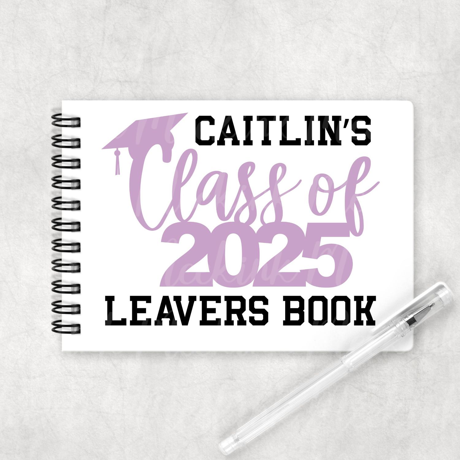 Class Of 2025 Lilac UVDTF Decal