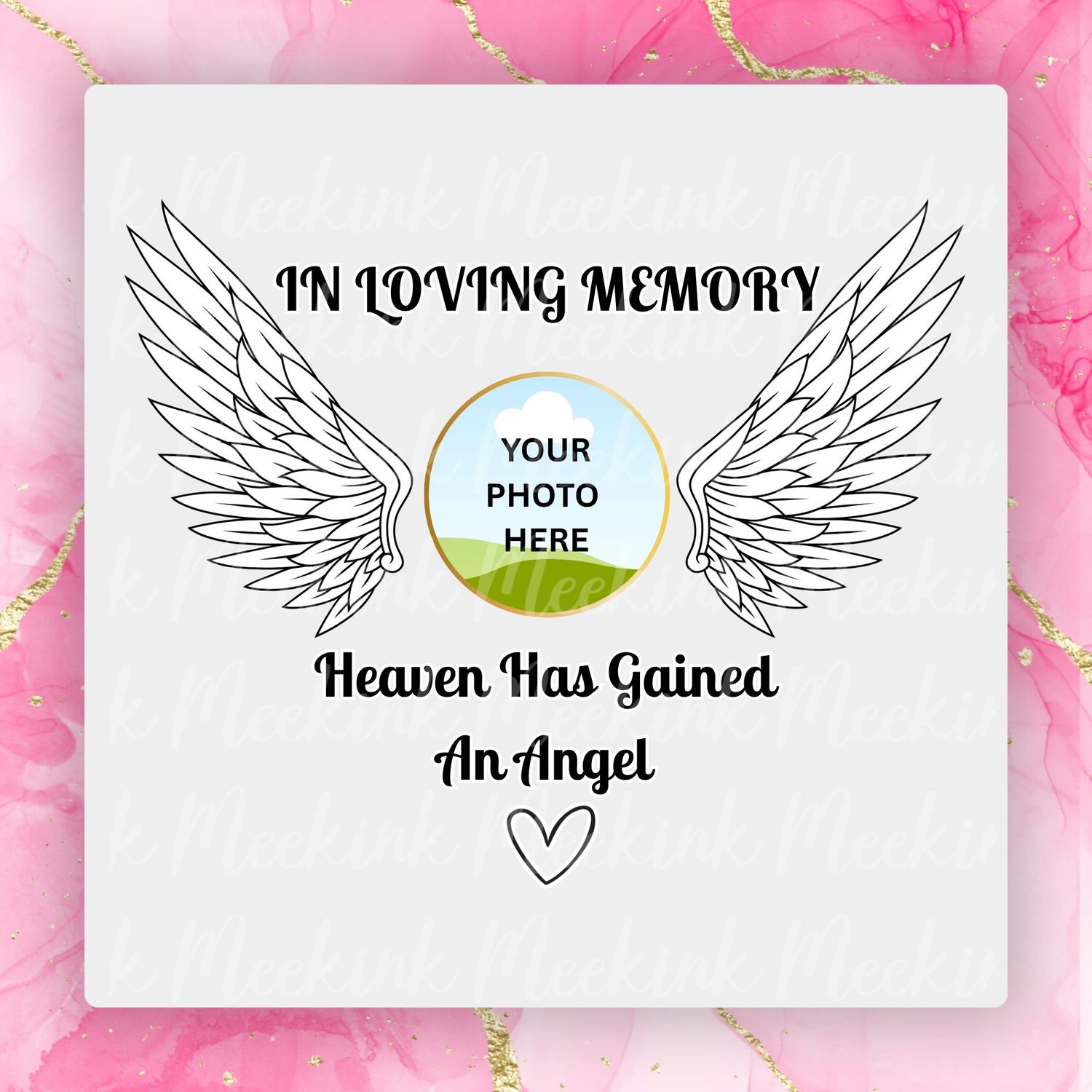 Angel Wings Photo UVDTF or DTF Decal