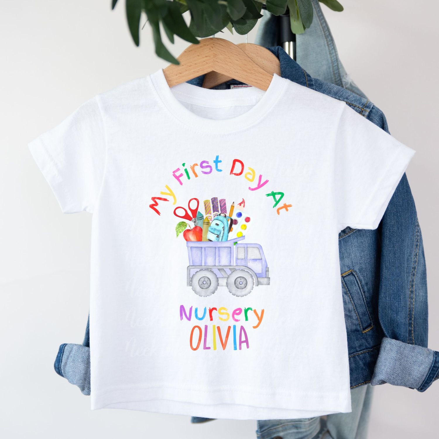 First Day At Nursery 3 UVDTF or DTF
