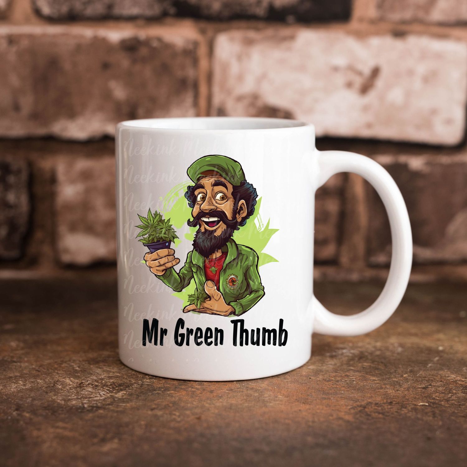 Green Thumb UVDTF or DTF Decal
