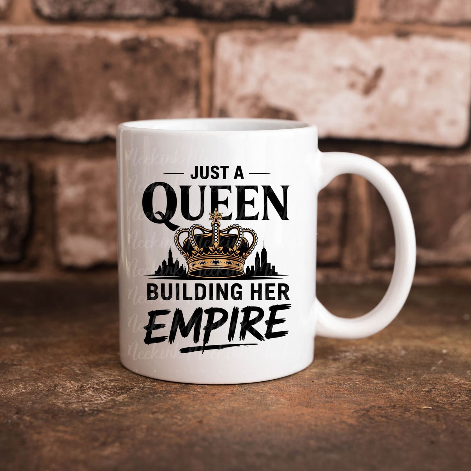 Just A Queen UVDTF or DTF Decal