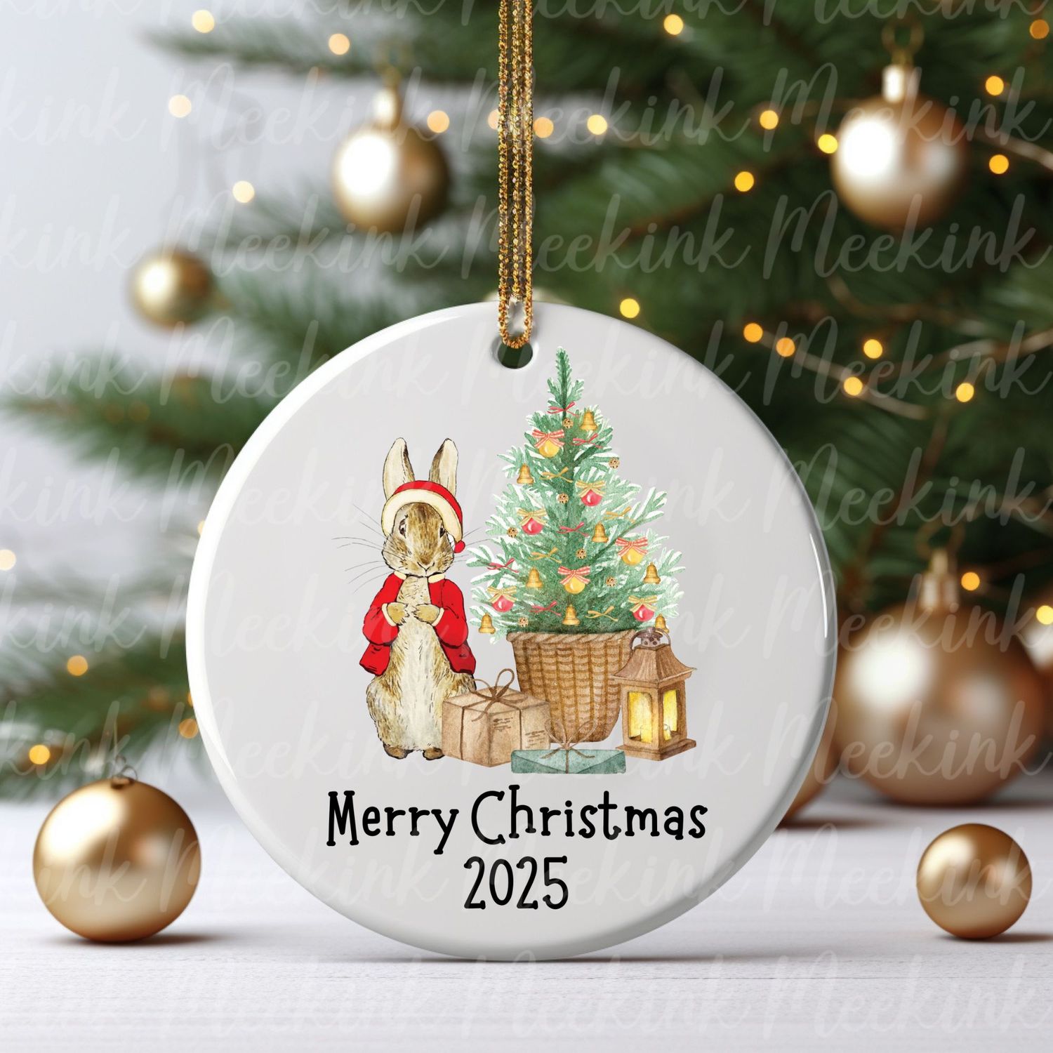 Christmas Design 1 2025 UVDTF or DTF Decal