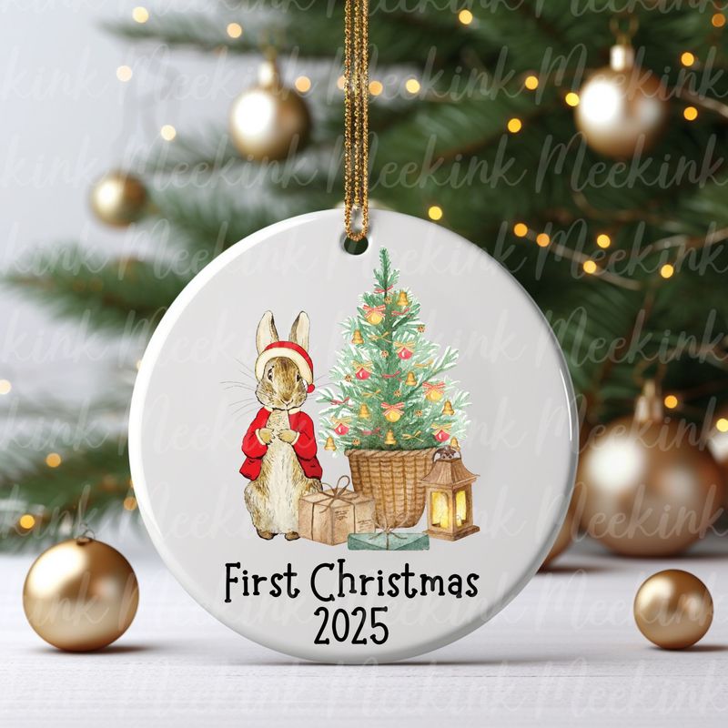 My 1st Christmas Design 3 UVDTF or DTF Decal