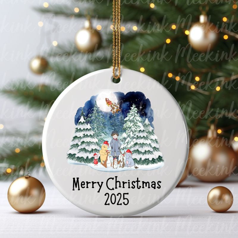 Merry Christmas 2025 Design 5 UVDTF or DTF Decal