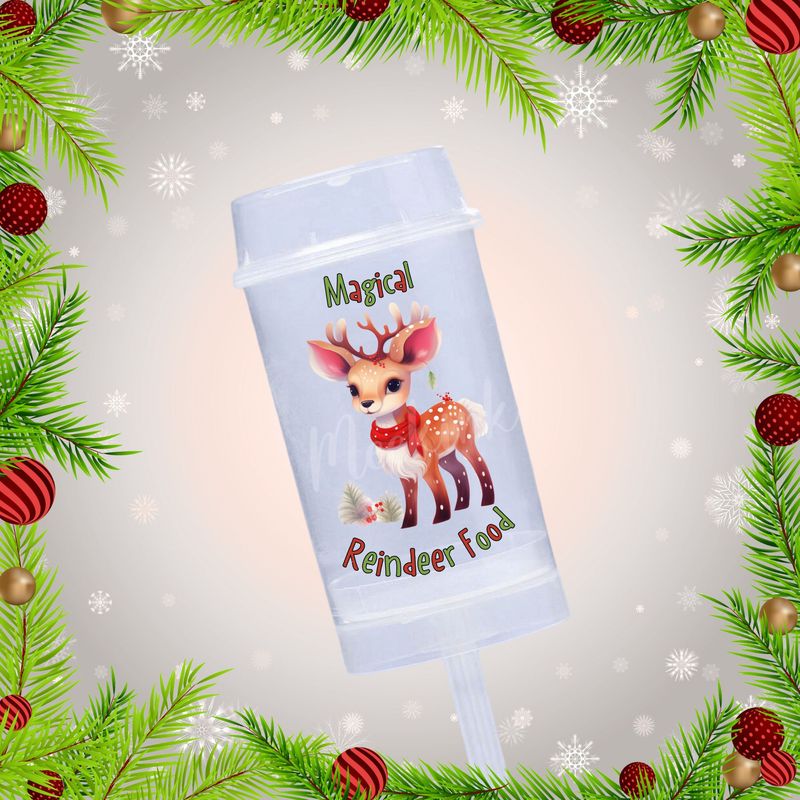 Magical Reindeer Food Design 6 Decal