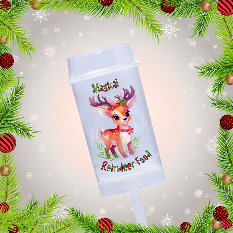 Magical Reindeer Food Design 7 Decal