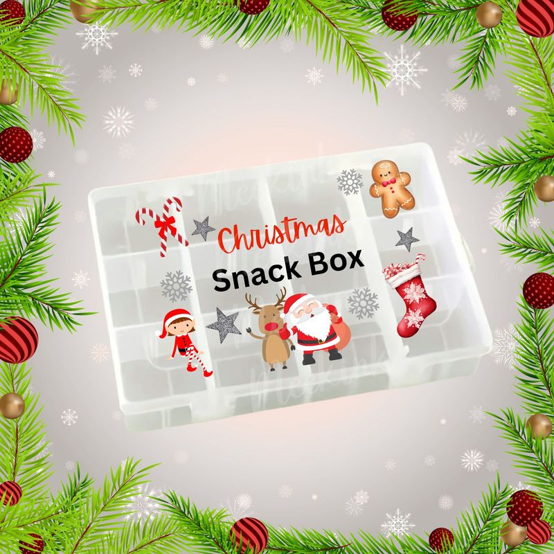Christmas Snack Box UVDTF Design 4