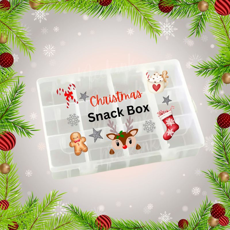 Christmas Snack Box UVDTF Design 3