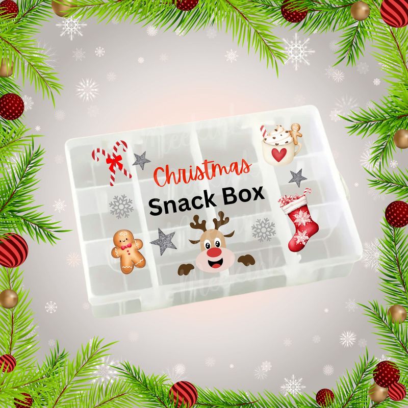 Christmas Snack Box UVDTF Design 1