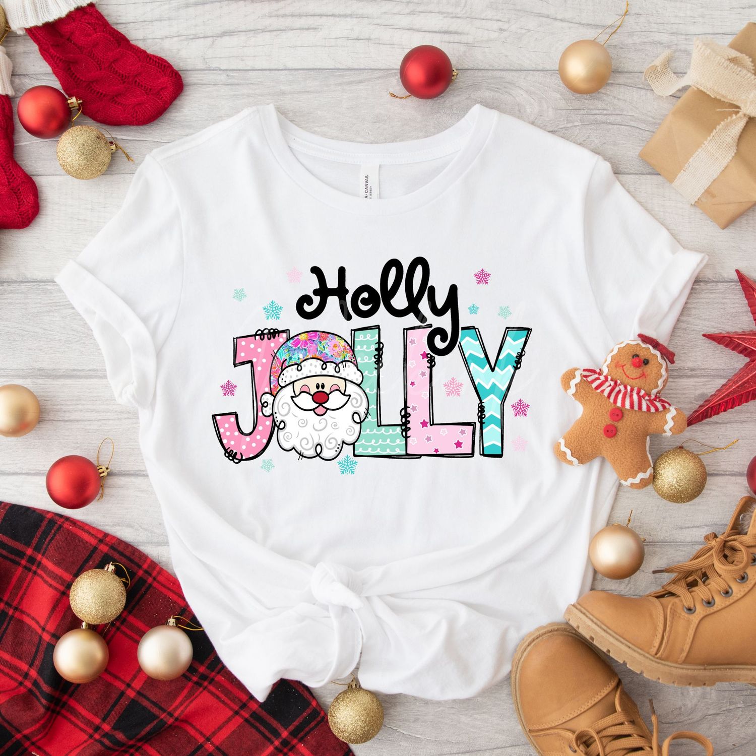 Holly Jolly DTF Decal