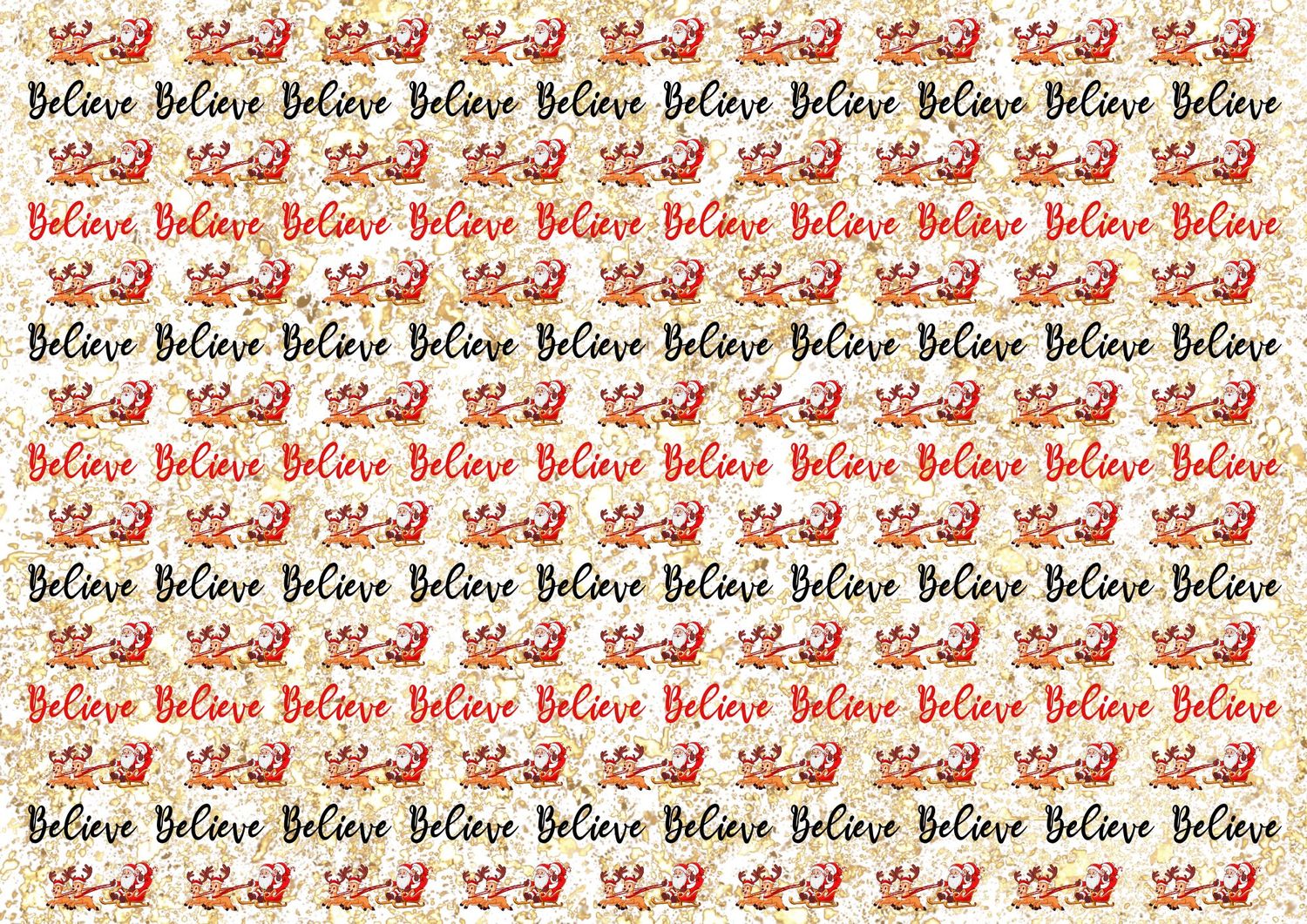 Christmas Bow Sheet 7 A4 DTF Decals