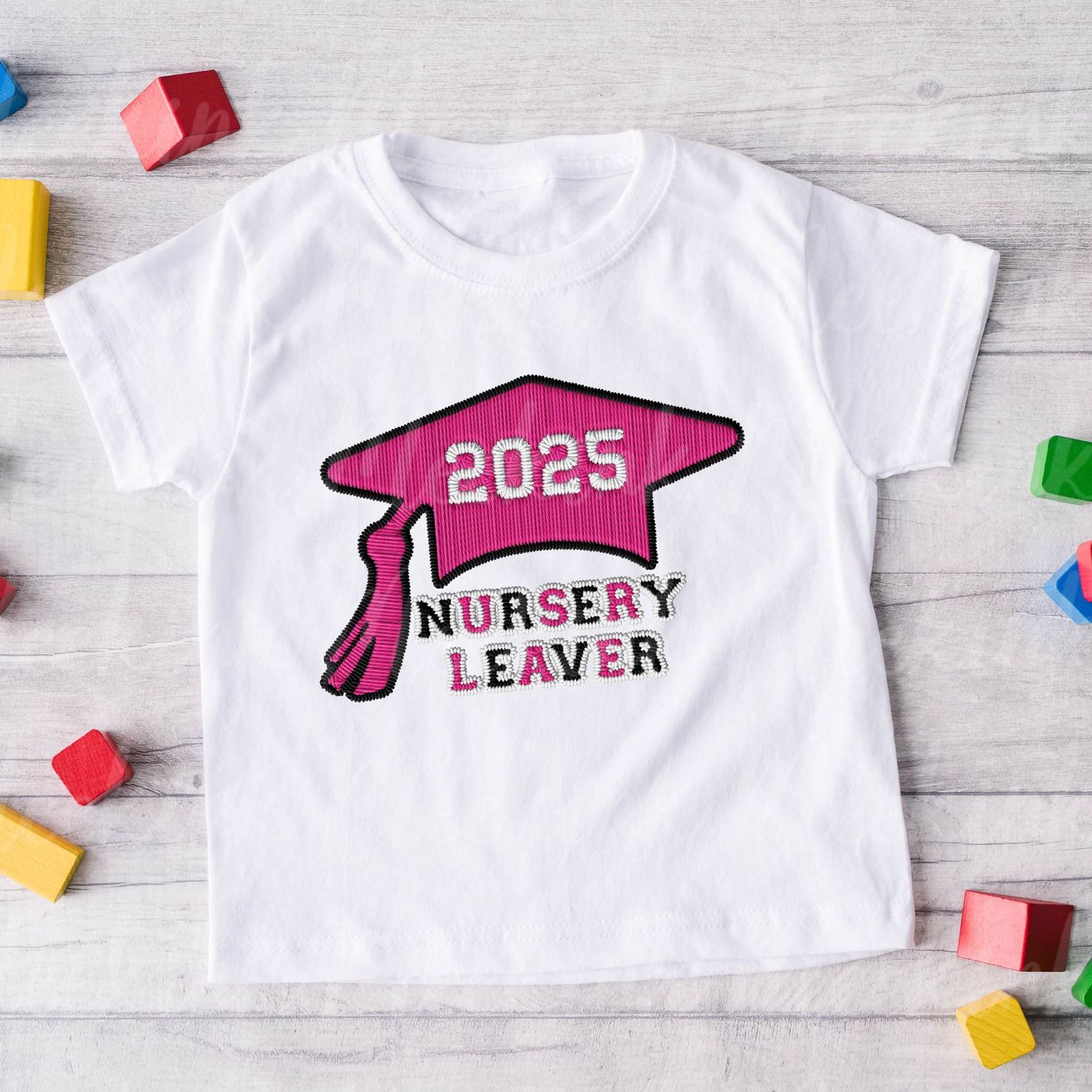 Nursery Grad Leavers Pink, Blue, Green &amp; Lilac PNG Digital Downloads