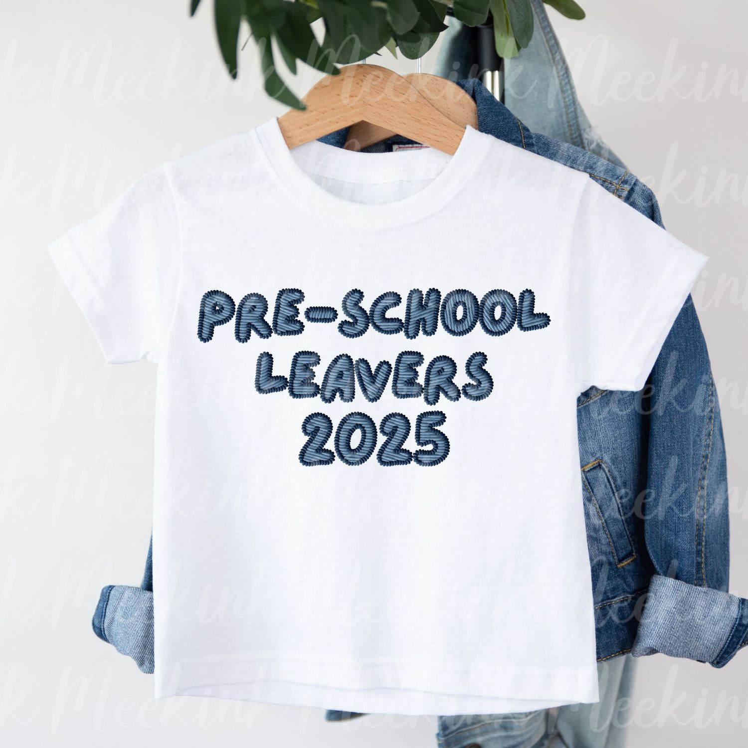 Pre School Leavers Sage, Pink &amp; Blue PNG Digital Downloads