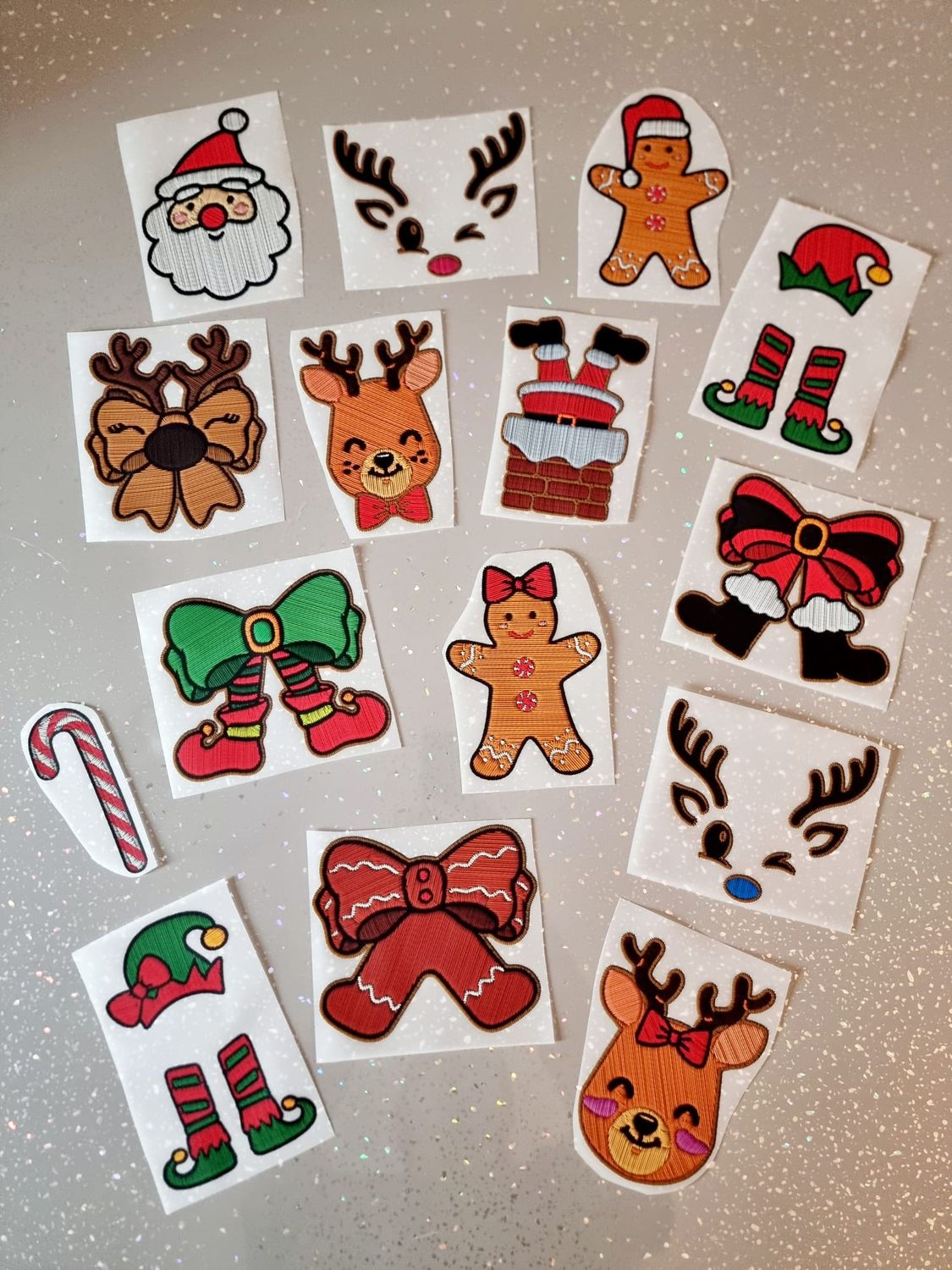 28 x Faux Embroidery Ultimate Selection Newest Range DTF Decals