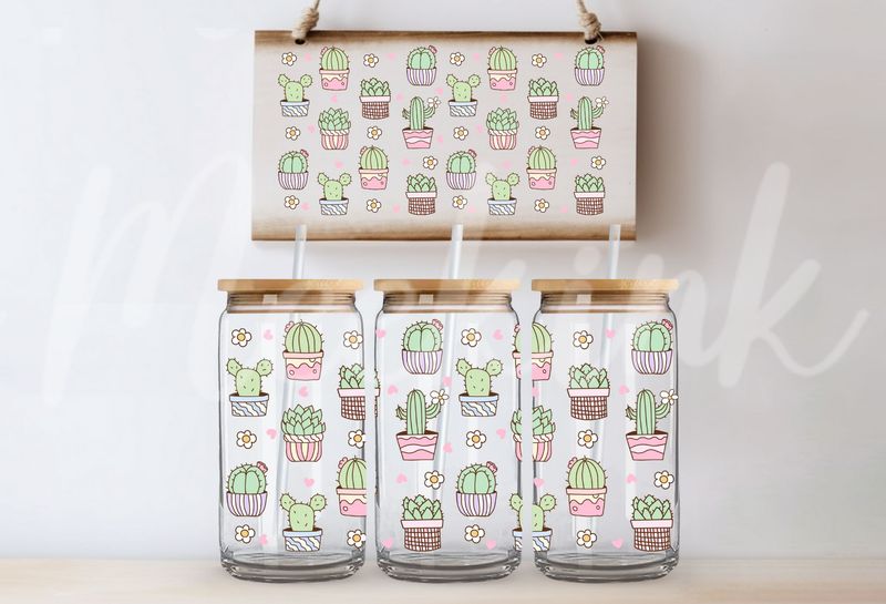 Cactus 16oz UVDTF Wrap