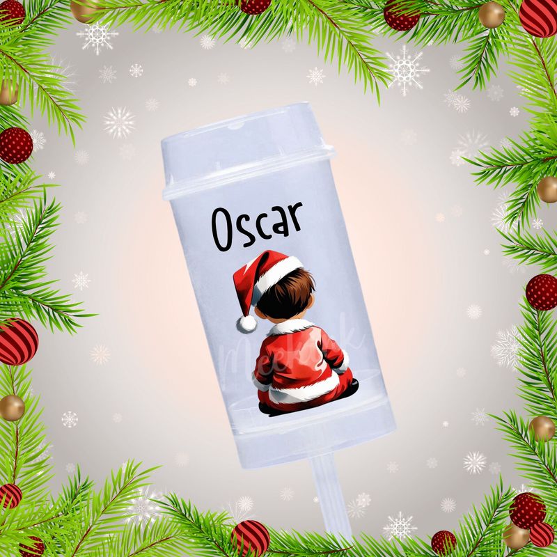 Santa Suit Kids Snow Popper Design 1 UVDTF Decal