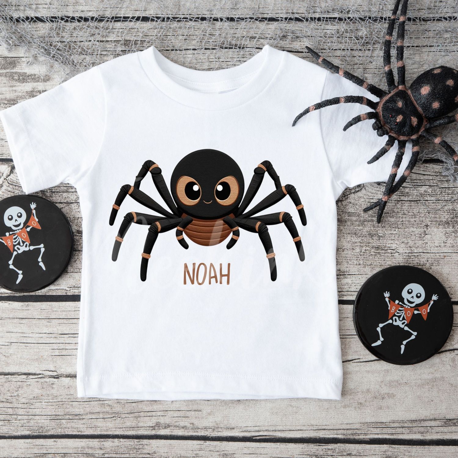 Faux Creepy Spider DTF Decal