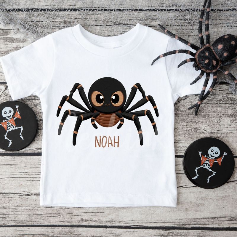 Faux Creepy Spider DTF Decal
