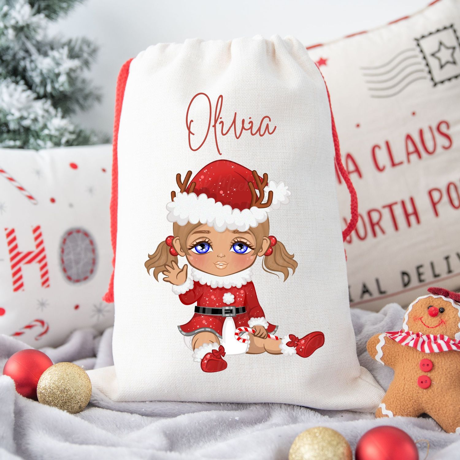 Christmas Bright Eyed Babies DTF Decal