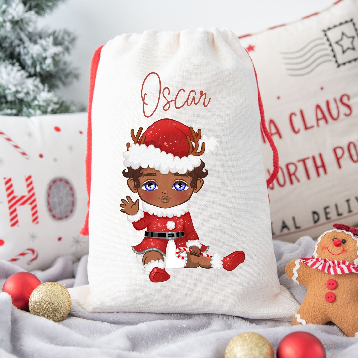 Christmas Bright Eyed Babies DTF Decal