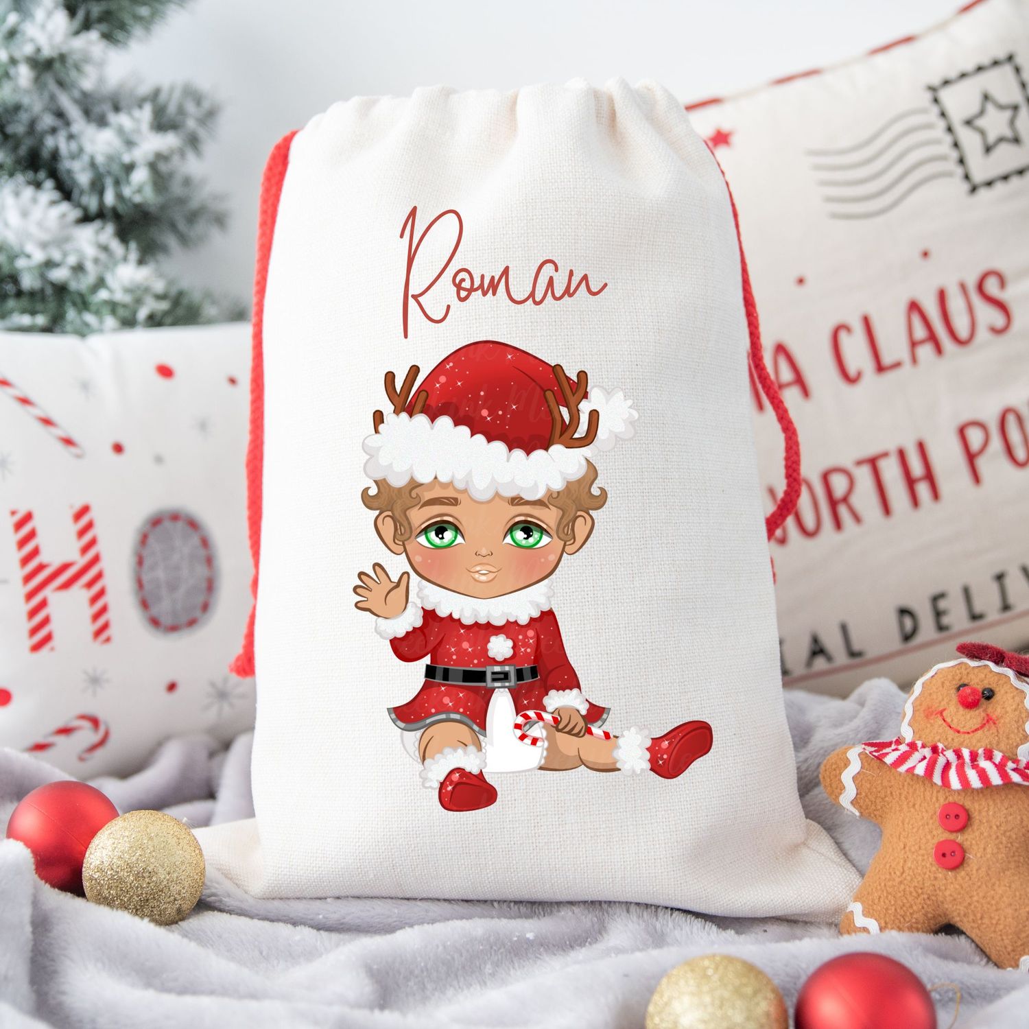 Christmas Bright Eyed Babies DTF Decal