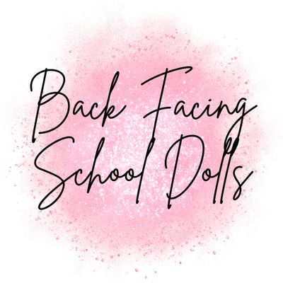 Back Facing School Dolls