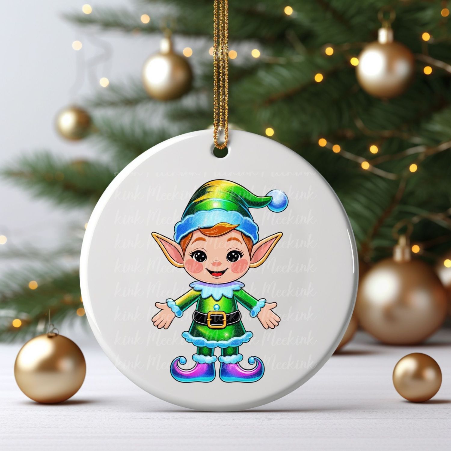 Elf UVDTF or DTF Decal