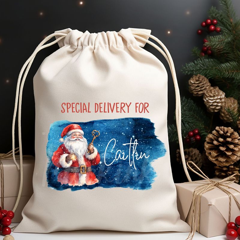 Santa Splash DTF Decal
