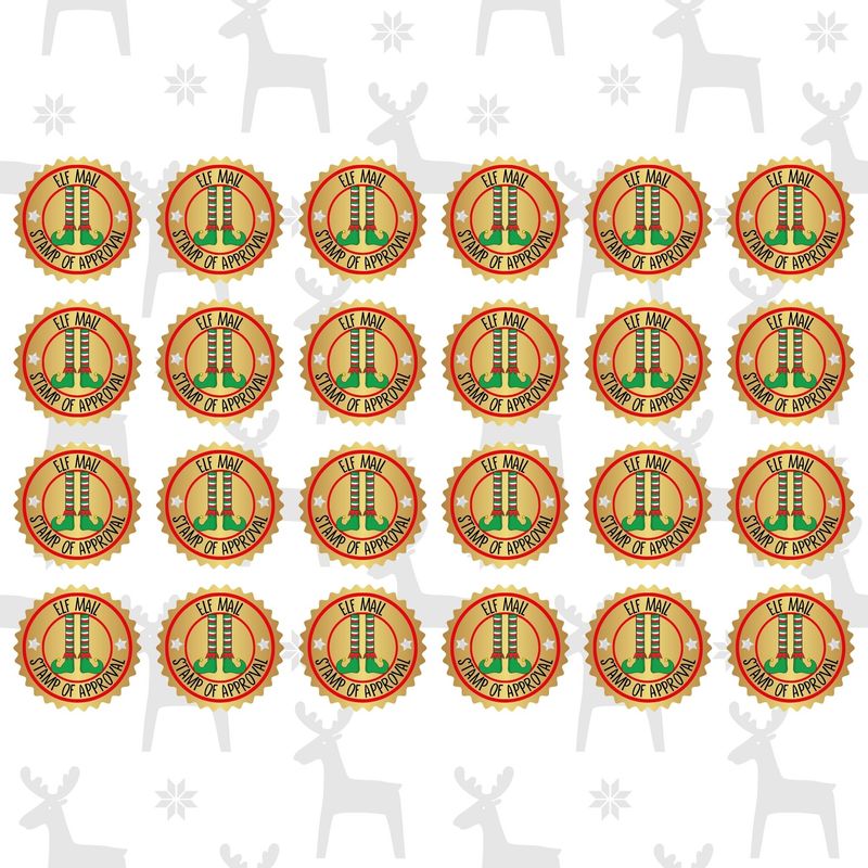 Elf Mail Decals x24 UVDTF or DTF