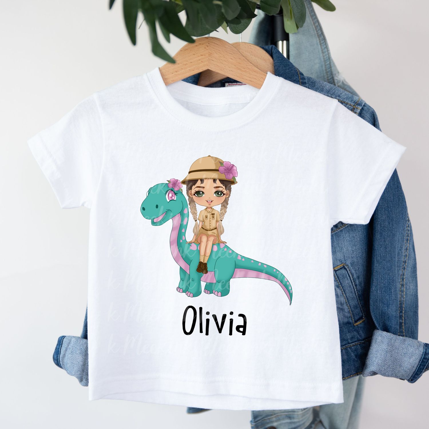 Bronto Dino Doll UVDTF or DTF Decal