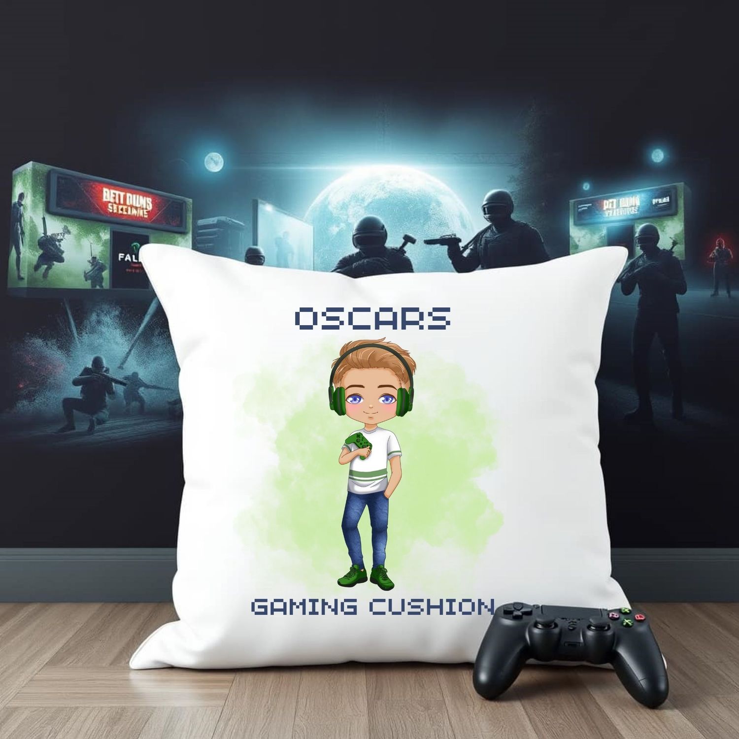 Gamer Boy Doll UVDTF or DTF Decal