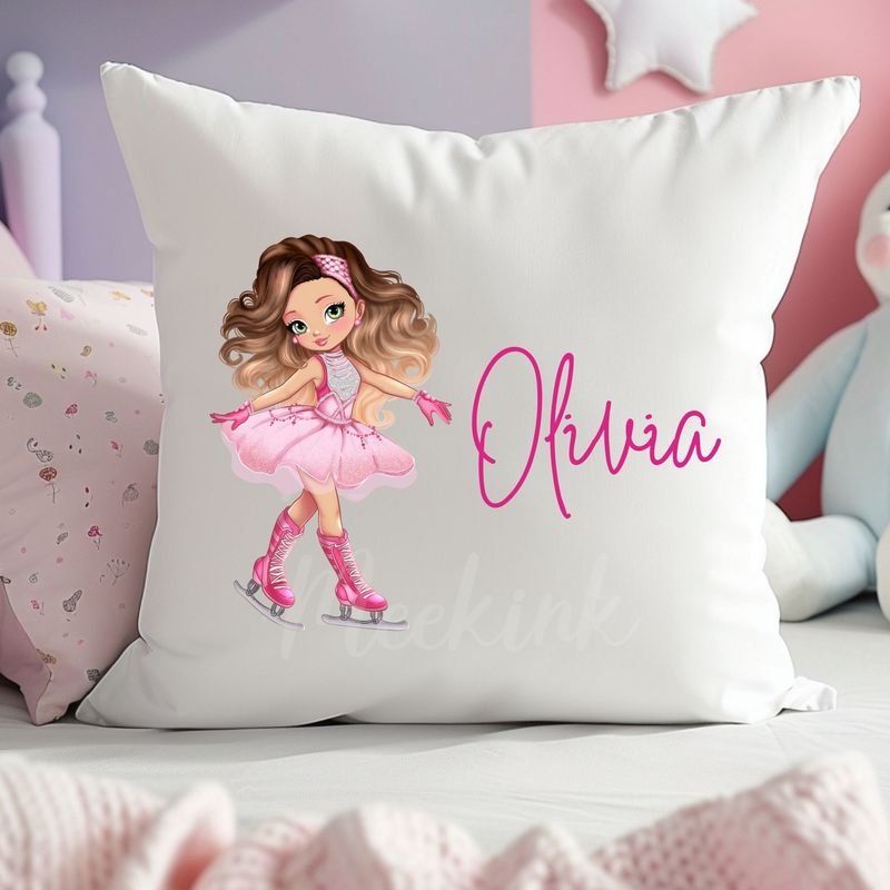 Ice Skater Doll UVDTF or DTF Decal