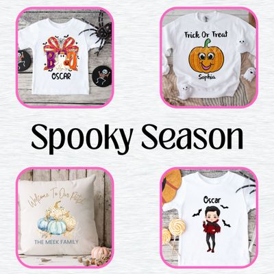 Spooky Season Halloween Decals