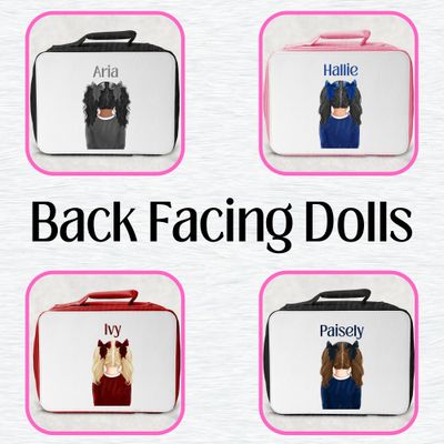 Back Facing School Dolls