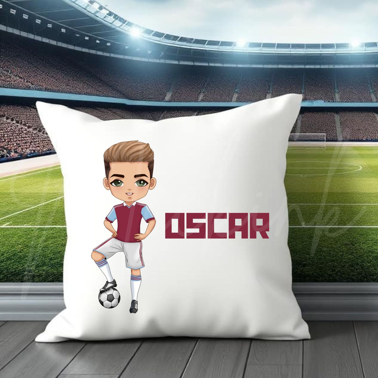 Football Boy Doll Design 1 UVDTF or DTF Decal