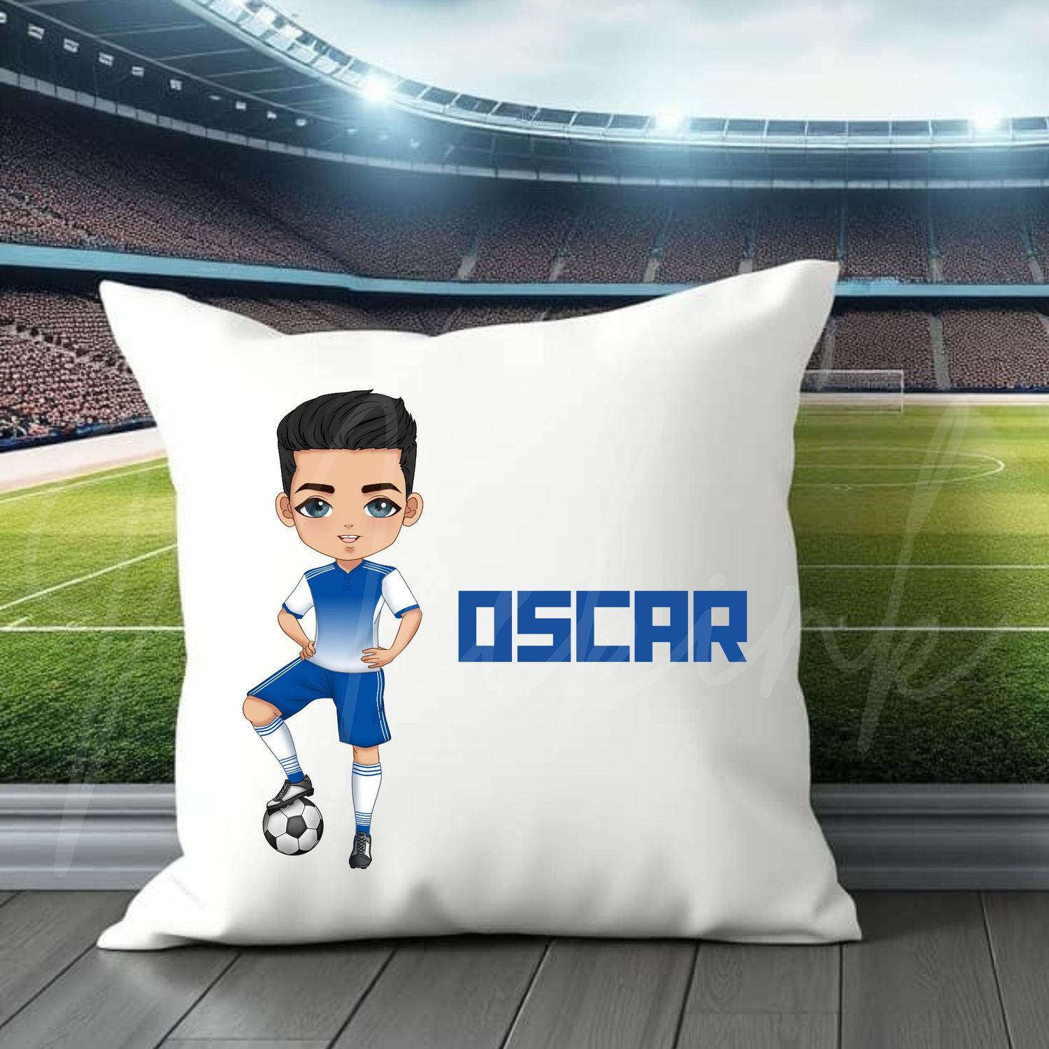 Football Boy Doll Design 4 UVDTF or DTF Decal