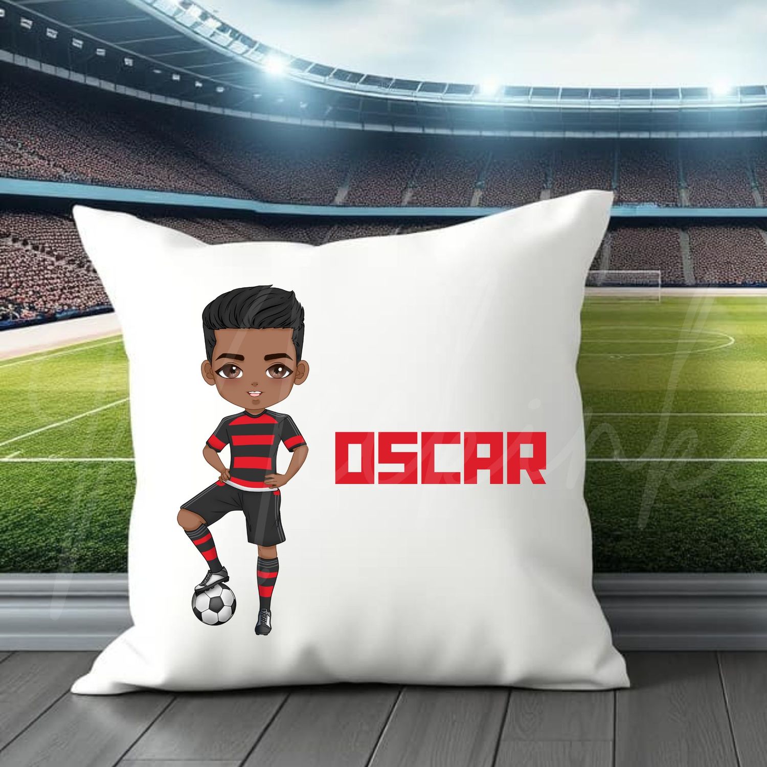 Football Boy Doll Design 9 UVDTF or DTF Decal