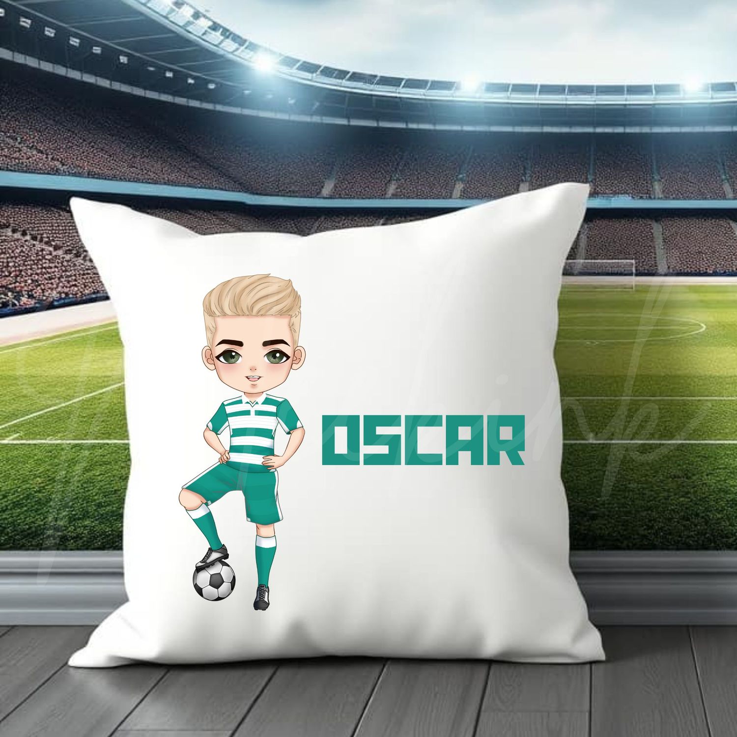 Football Boy Doll Design 12 UVDTF or DTF Decal