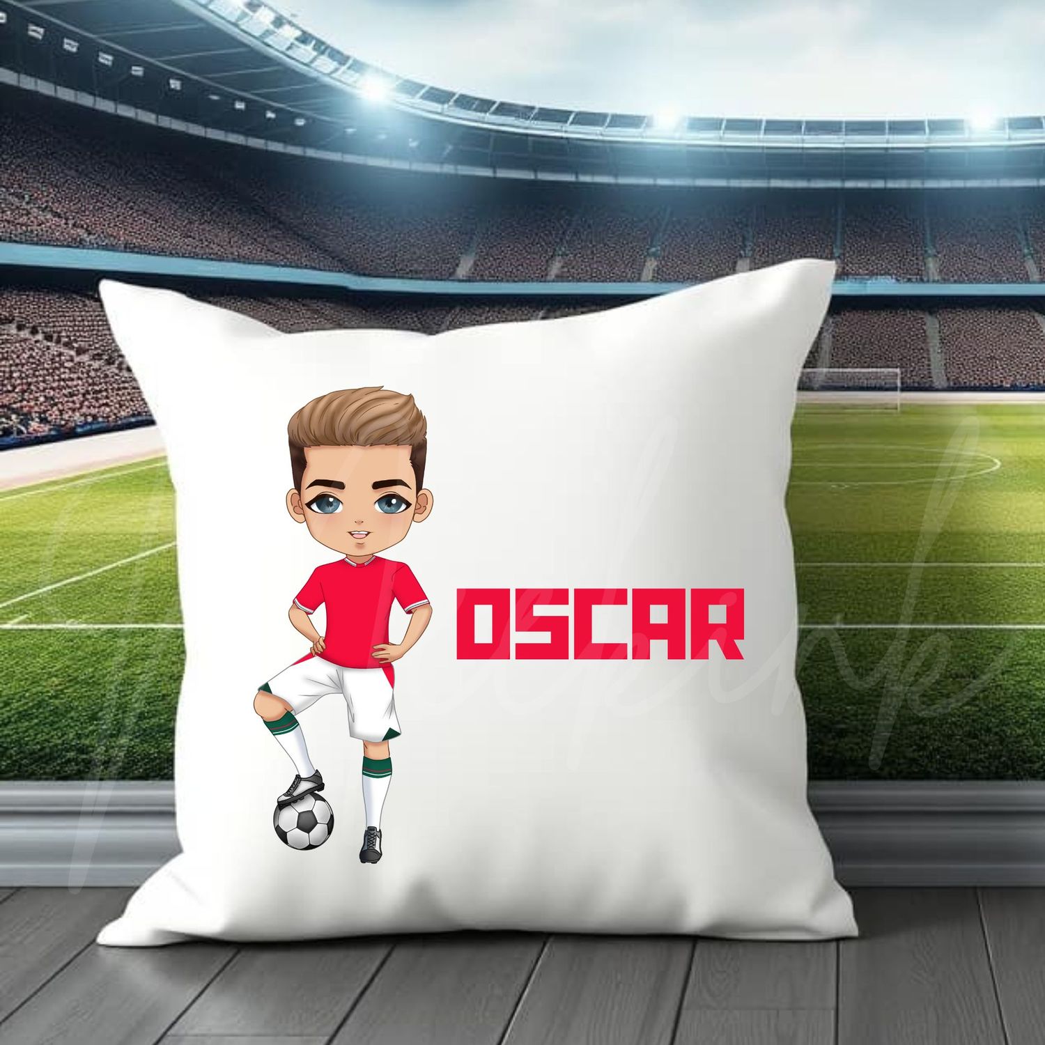 Football Boy Doll Design 6 UVDTF or DTF Decal