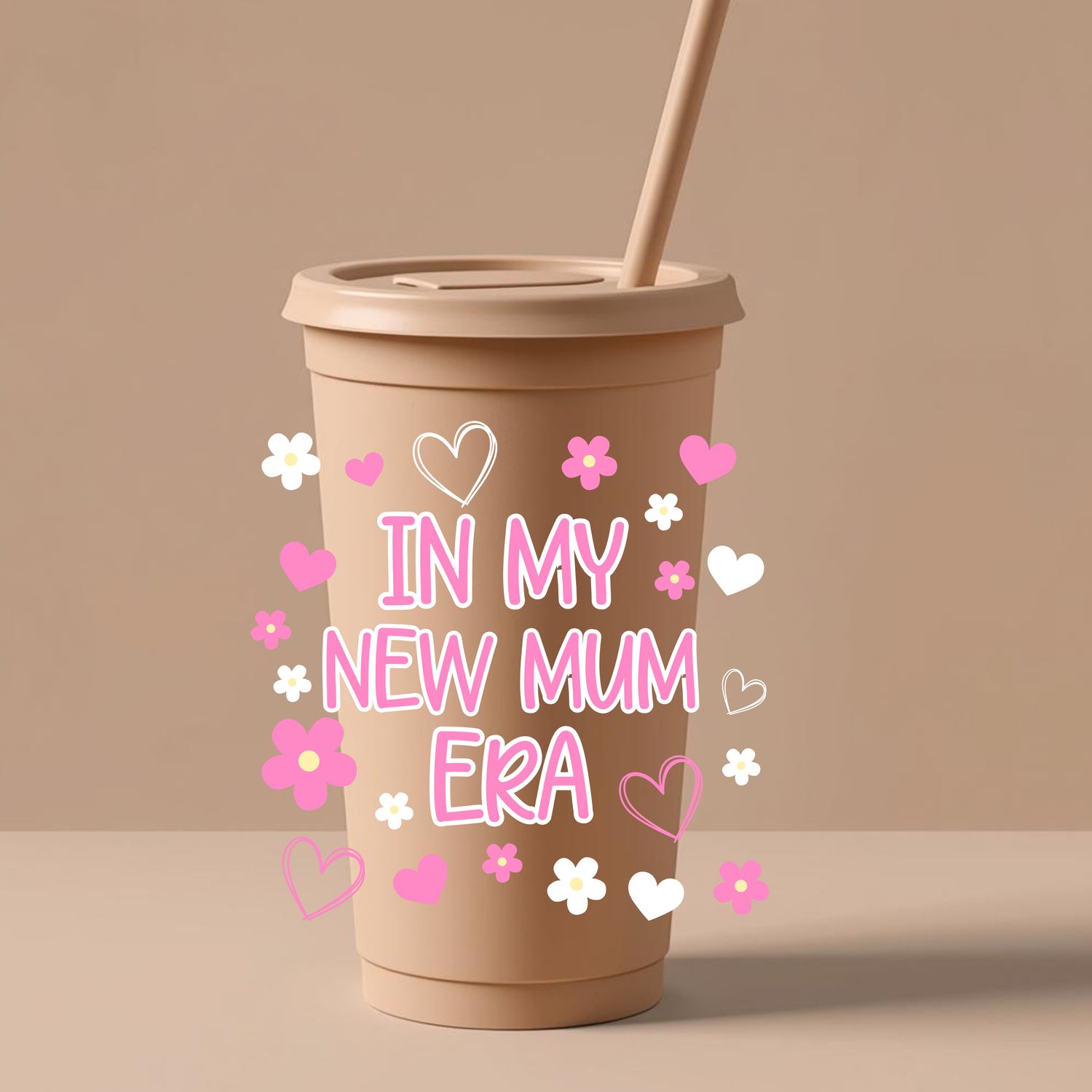 In My New Mum Era UV DTF Decal