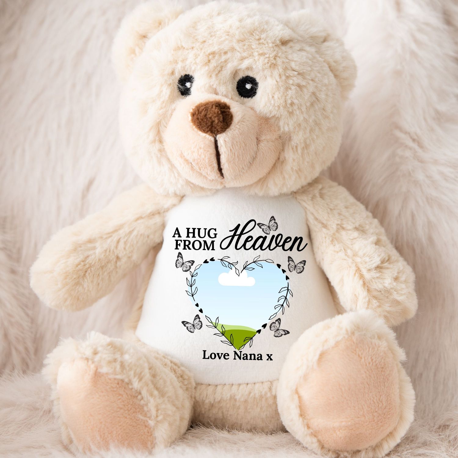 Hug From Heaven Photo UVDTF or DTF Decal