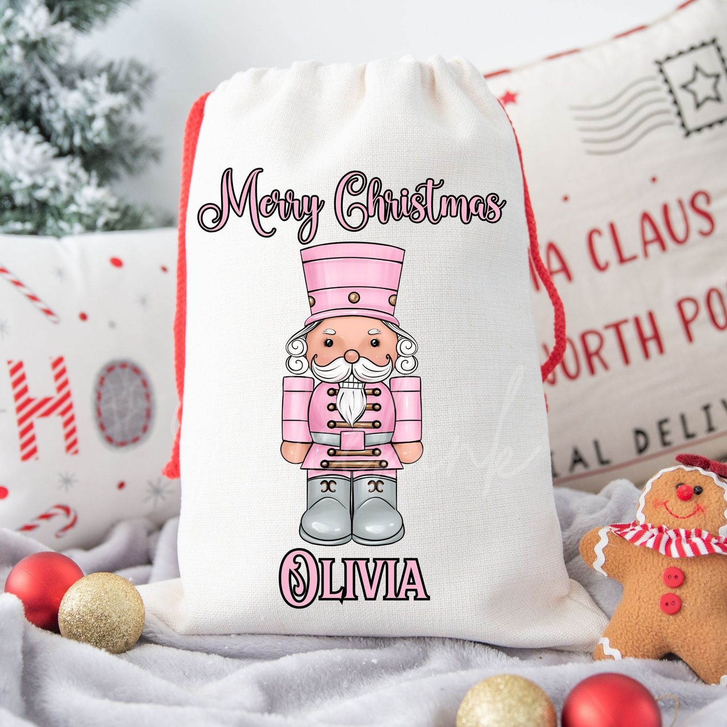 Pink Nutcracker Personalised DTF Decal