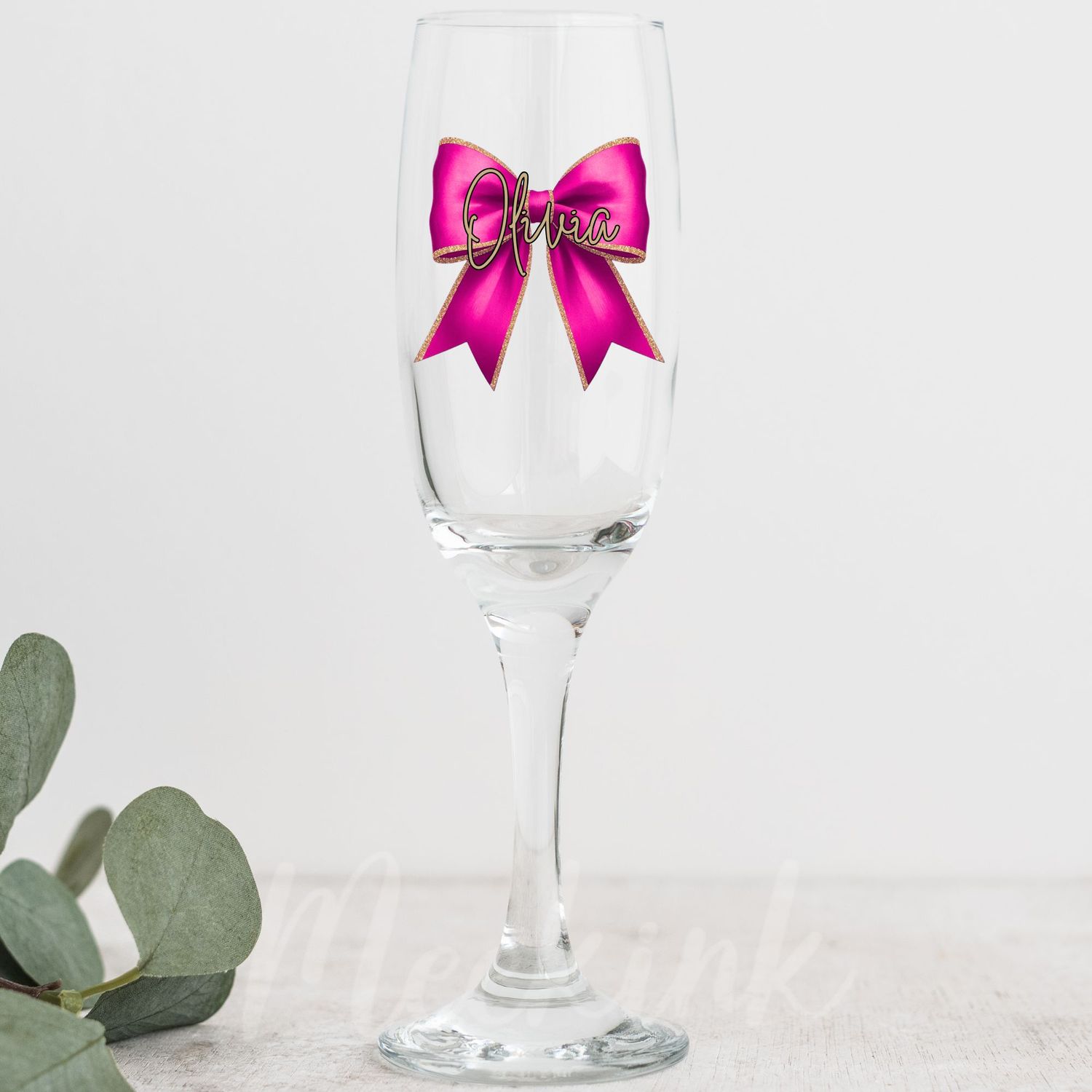 Personalised Bow - Colour Choice Selection UVDTF or DTF Decal