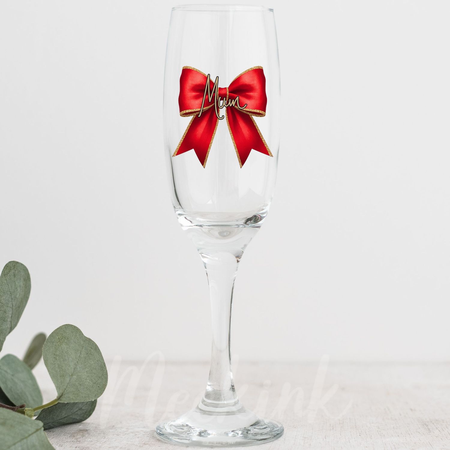 Personalised Bow - Colour Choice Selection UVDTF or DTF Decal