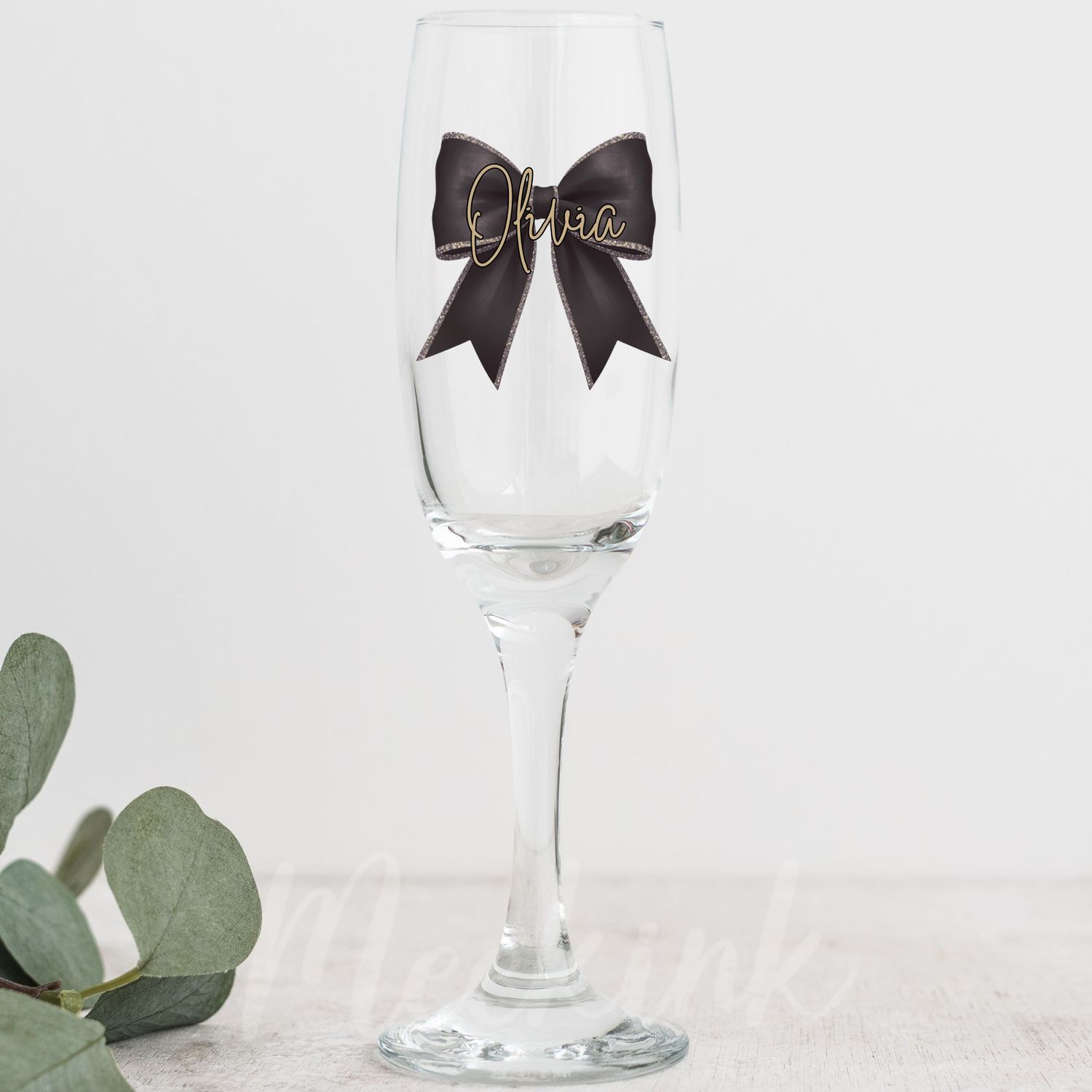 Personalised Bow - Colour Choice Selection UVDTF or DTF Decal