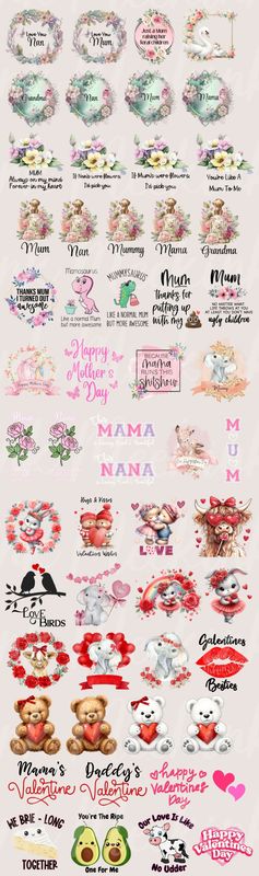 New Year Starter Meter UVDTF Meter Sheet 56 Decals