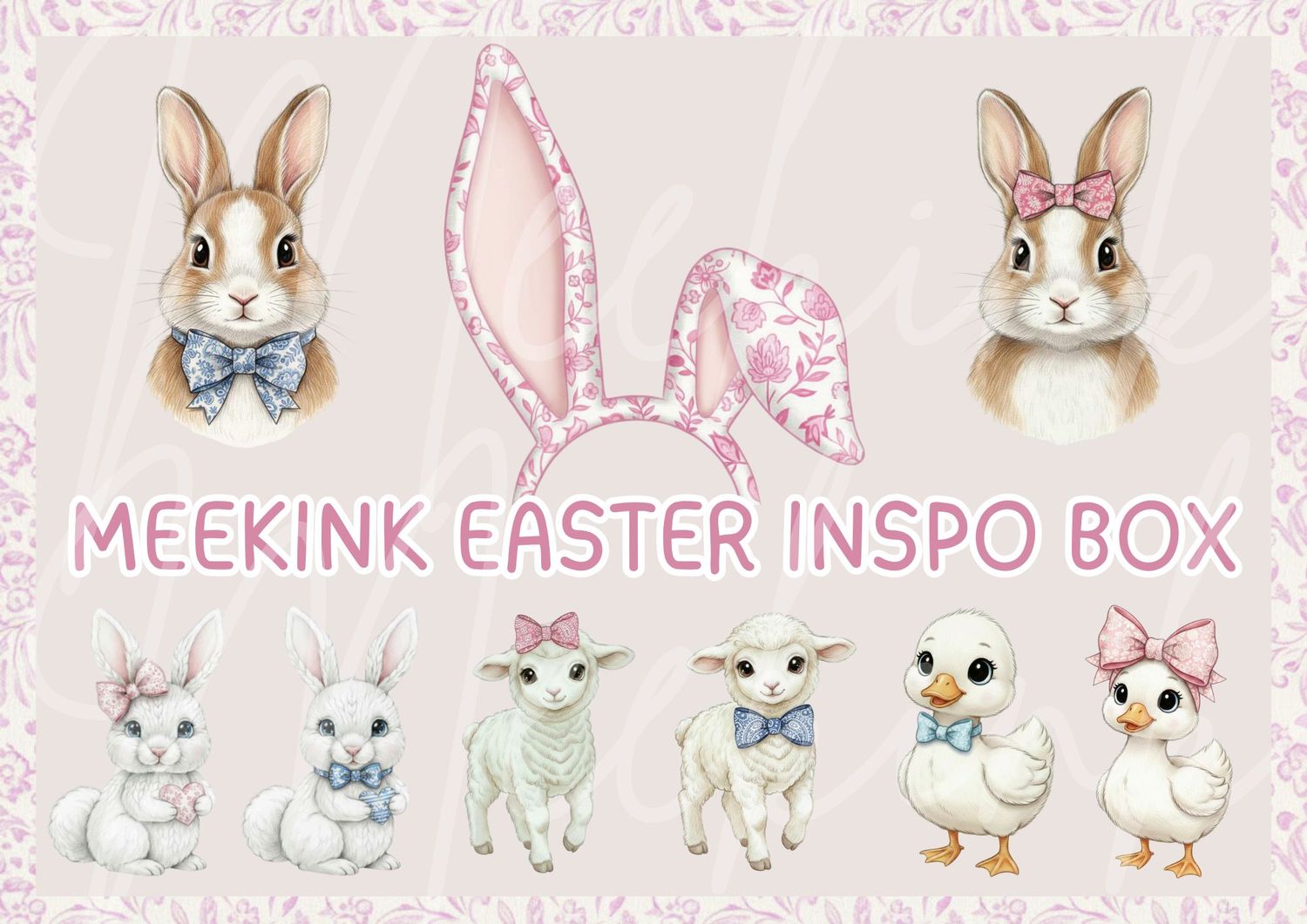 Meekink Easter Inspo Box Mix Of Print's
