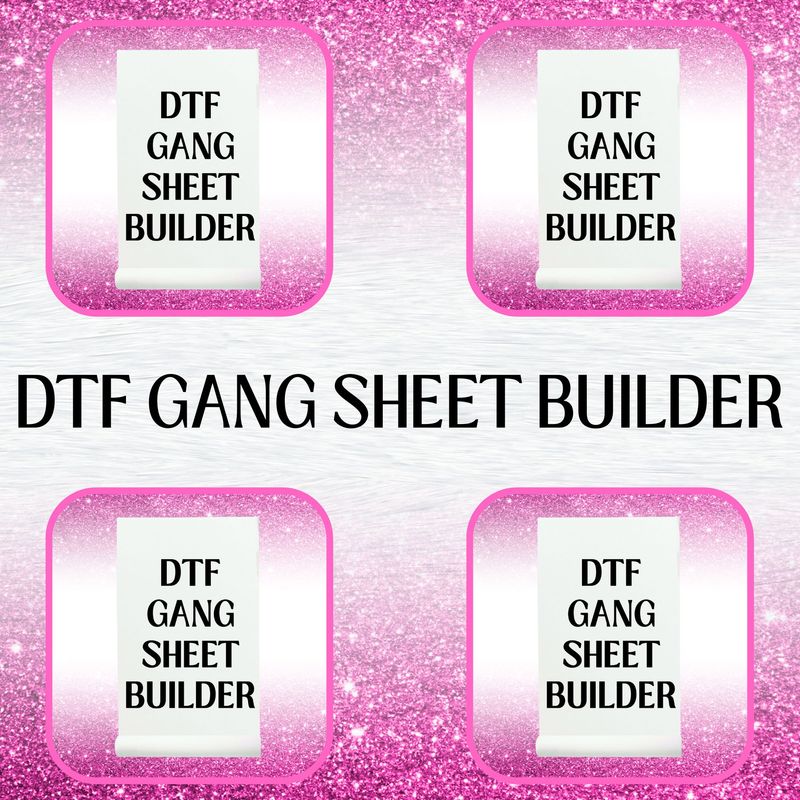 JAM PACKED WITH DESIGNS - DTF GANG SHEET BUILDER